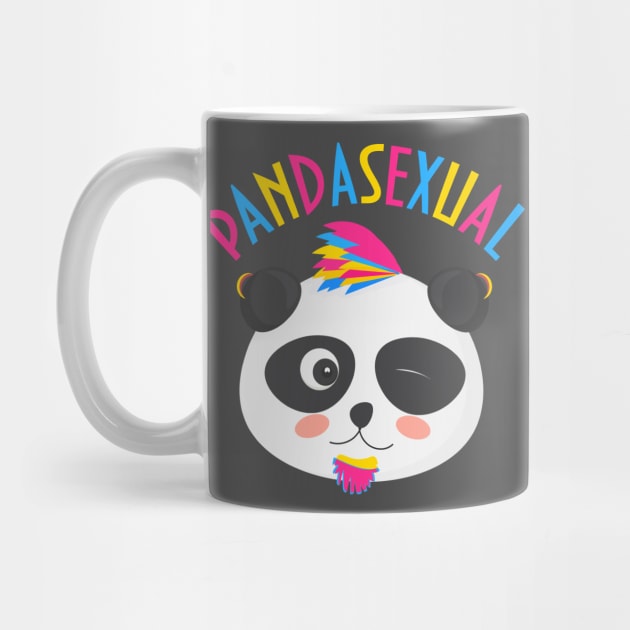 Pansexual Pride Panda by tatadonets